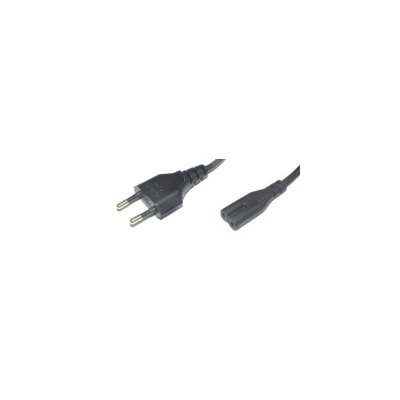 Euro-Netzkabel m.Kupplung 1.8 m - Rasierkabel