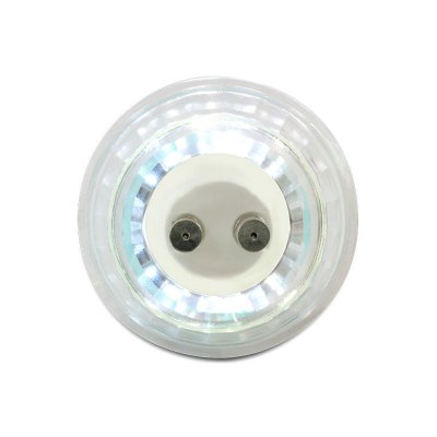 Delock Lighting GU10 LED illuminant 3.0 W cool white 48 x SMD glass cover
