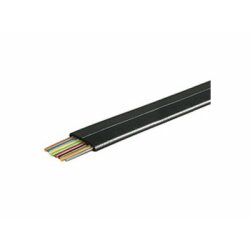 Telefonkabel: 100 Meter, 8-adrig, Flachband, Farbe:...