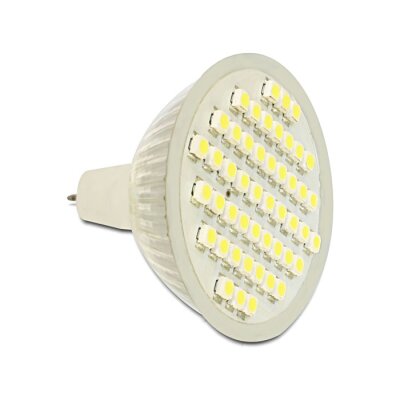 MR16 LED Leuchtmittel 48x SMD kaltweiß 2,5W