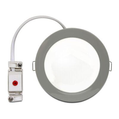 L Deckenlampe 4,0W w 72x LED Chrom  12cm