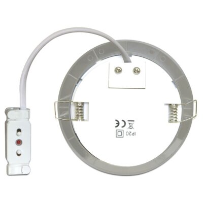 L Deckenlampe 4,0W w 72x LED Chrom  12cm