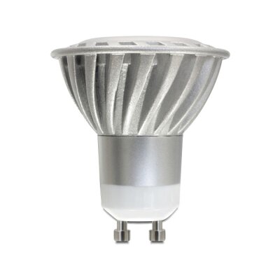 Delock Lighting GU10 LED Leuchtmittel 5,0 W warmweiß 1 x CREE XM Aluminium
