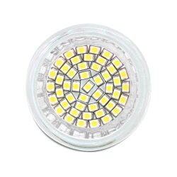 Delock Lighting GU10 LED Leuchtmittel 3,0 W kaltweiß 48 x SMD Glasabdeckung