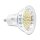 Delock Lighting GU10 LED illuminant 3.0 W cool white 48 x SMD glass cover