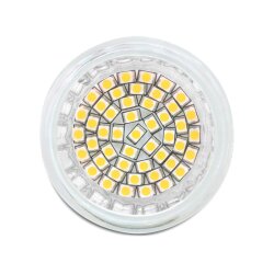 L GU10 3,0W ww 48x SMD LED Glasabdeckung