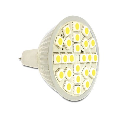 Delock Lighting MR16 LED illuminant 4.5 W warm white 24 x SMD