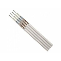 Cable Coax 4in1, flat, 4mm