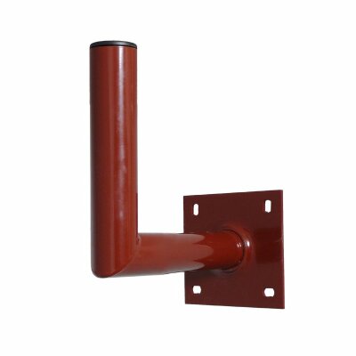 Supporto a muro aluminio 25cm rosso