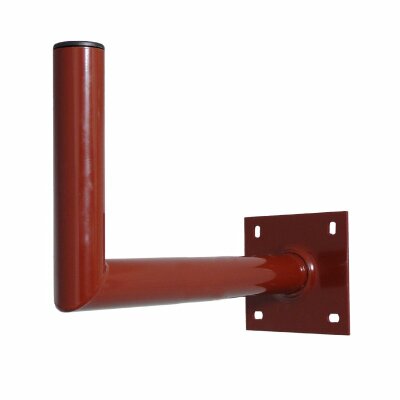 Supporto a muro aluminio 45cm rosso