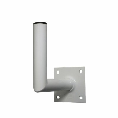 SAT wall bracket, alu, 250 mm white