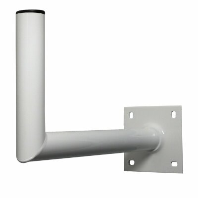 SAT wall bracket, alu, 450 mm white