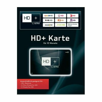 HD+ Verlängerung 12 Monate für HD+ Smartkarte