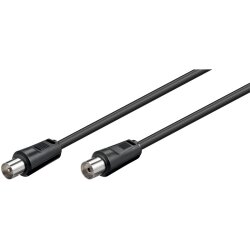 antenna cable IEC Loop  0.20 m black